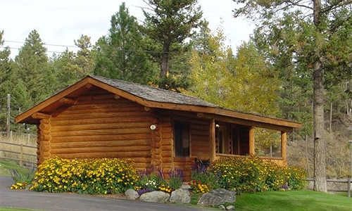 Отель Somers Bay Log Cabin Lodging Экстерьер фото